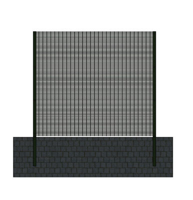Gelaste 358 Mesh Fencing Panels Anti Climb Hoge Veiligheid