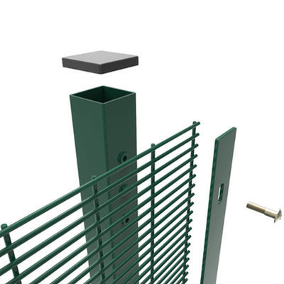 358 Anti beklim Hoge Veiligheid Mesh Fence 35mm Gevangenis Mesh Fencing