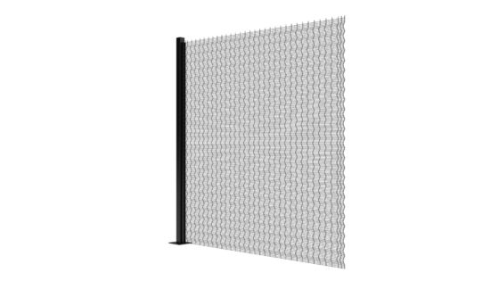 Poort 358 van Mesh Fence Clear View Sliding van de antibesnoeiings beklimt Hoge Veiligheid Draad Anti